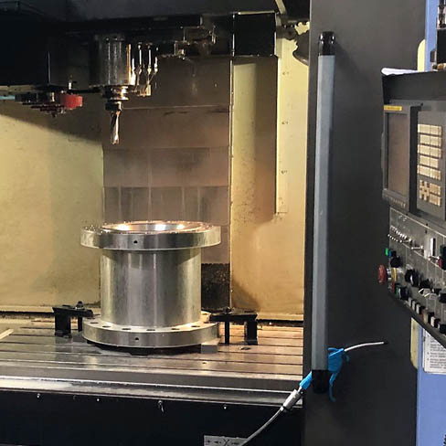 Lathes, 3, 4 and 5 axis milling machines produce quality components to tight tolerances