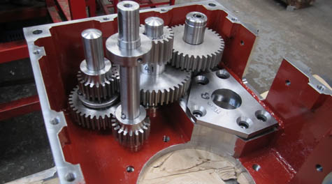 Spindles and gears manufactured to OEM specification